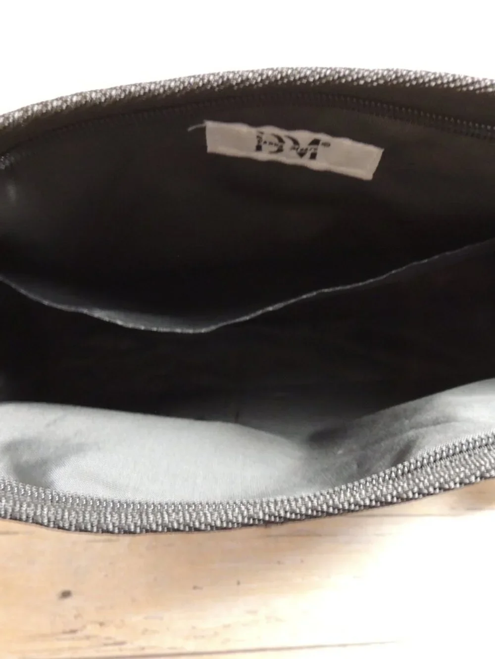 Donna Moore 2-Piece Plaid Makeup Bag Set with Mirror